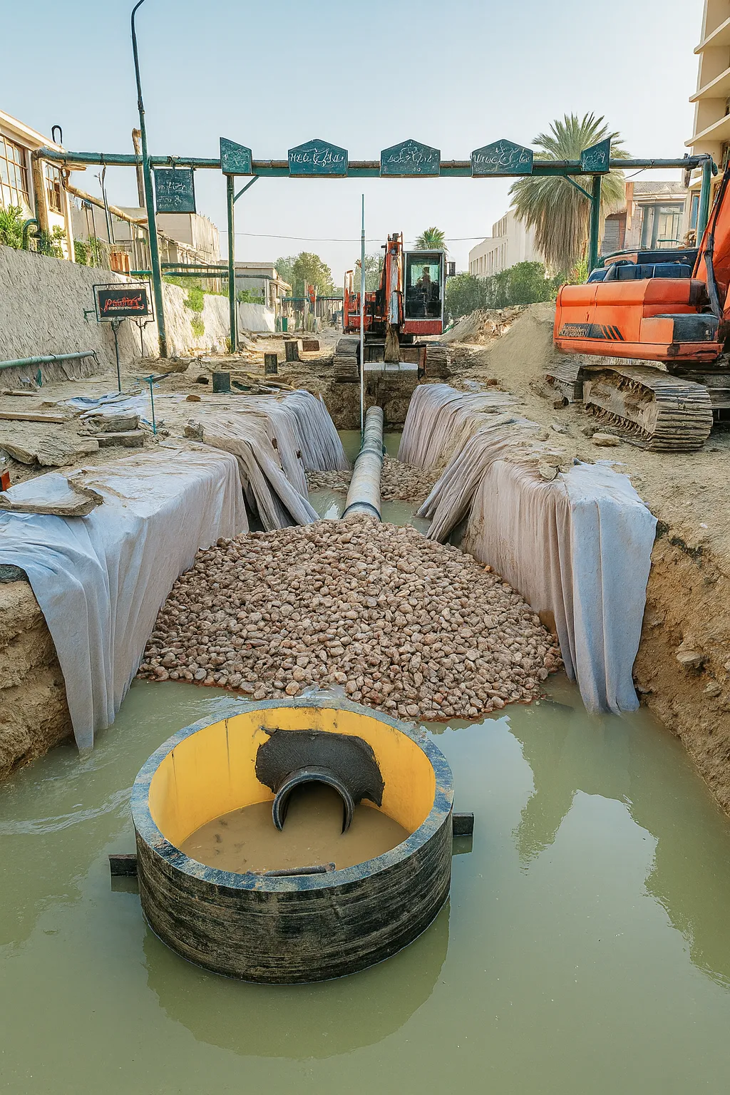 Techno Alex Projects Abbasiya Groundwater Drainage