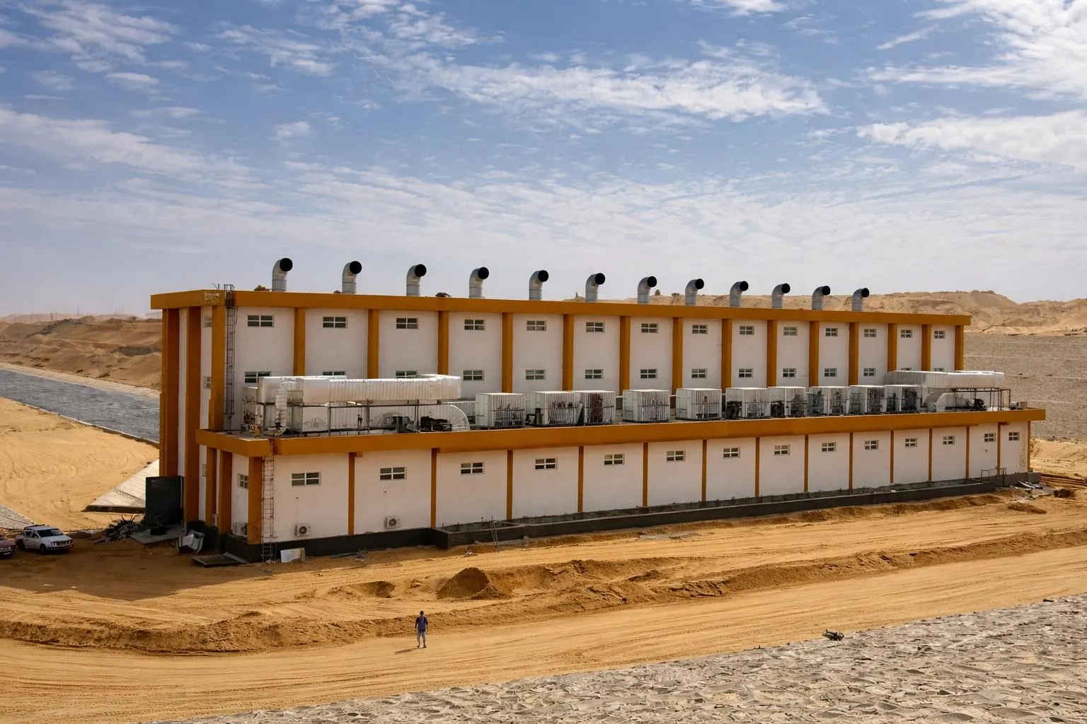 Techno Alex Projects Future of Egypt - 300,000 Fedans Project - Pumping Station No.5