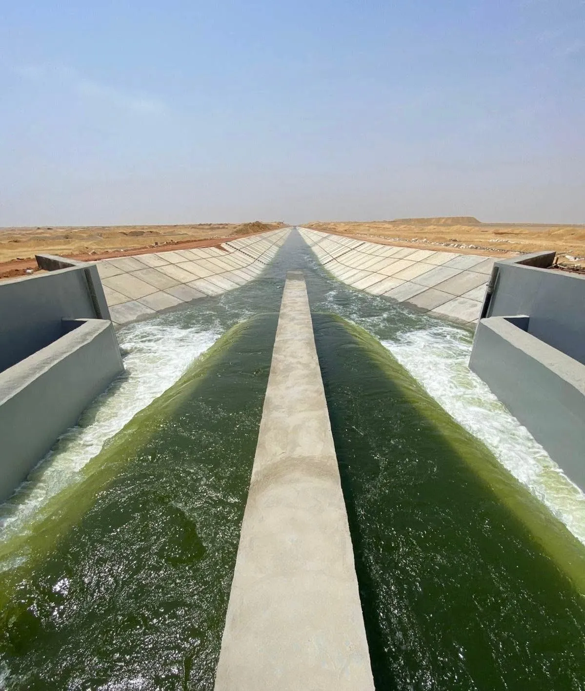 Techno Alex Projects Future of Egypt - 300,000 Fedans Project - Pumping Station No.5