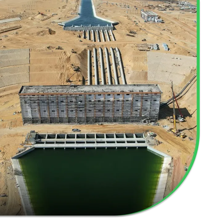 Future of Egypt - 300,000 Fedans Project - Pumping Station No.5