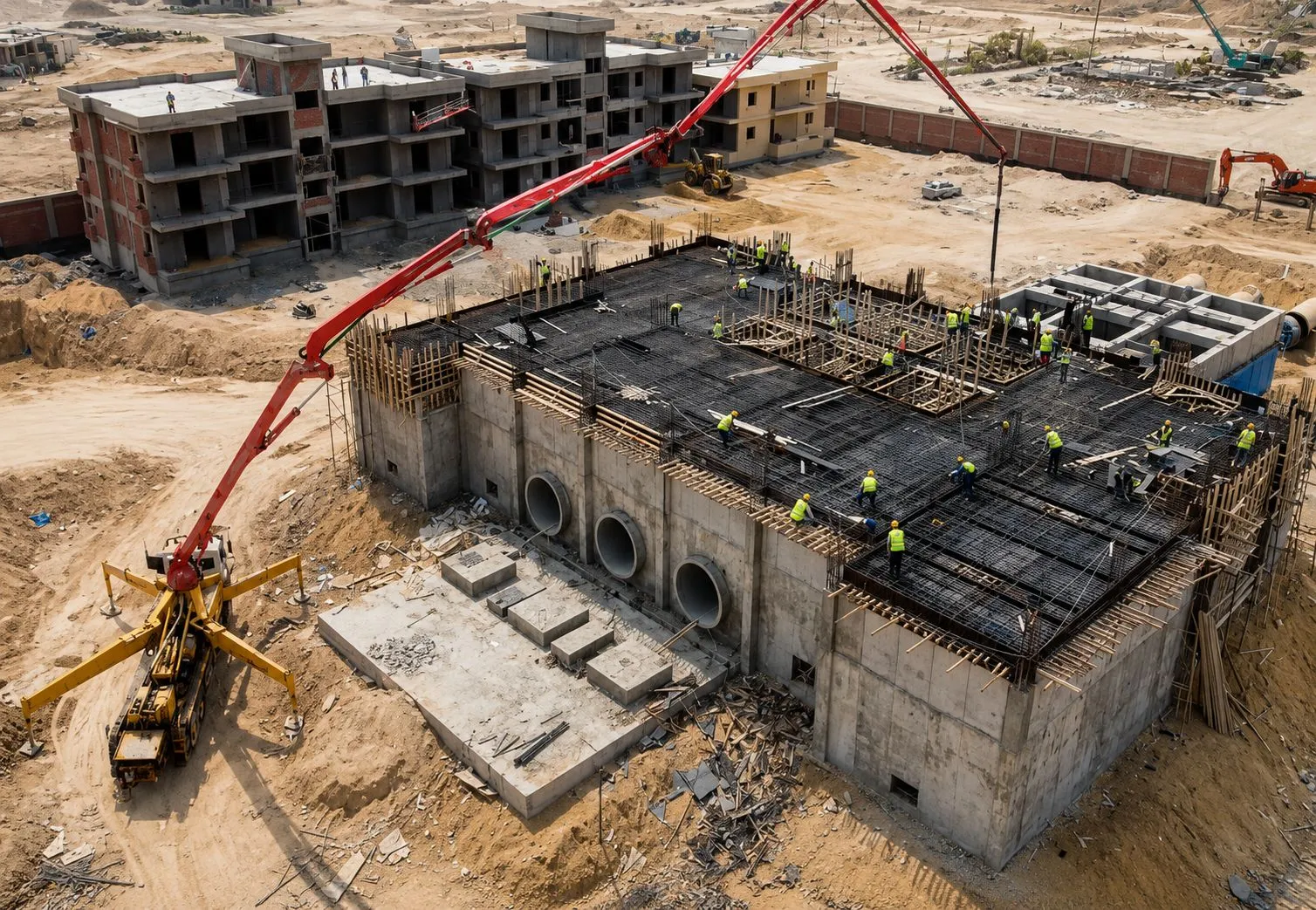 Techno Alex Projects New Delta Misr - Pumping Station No.6