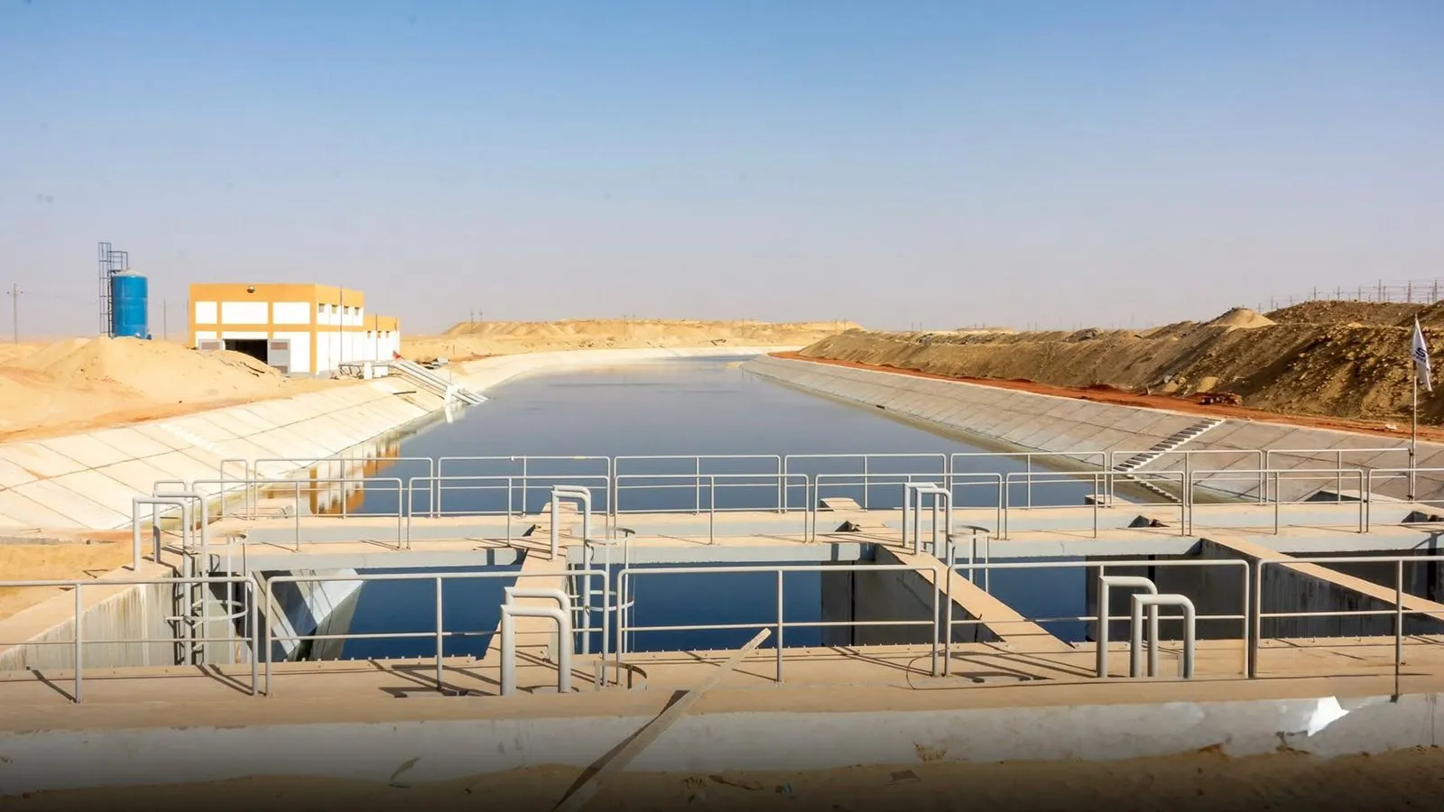 Techno Alex Projects Future of Egypt - 300,000 Fedans Project - 17 Booster Pump Stations