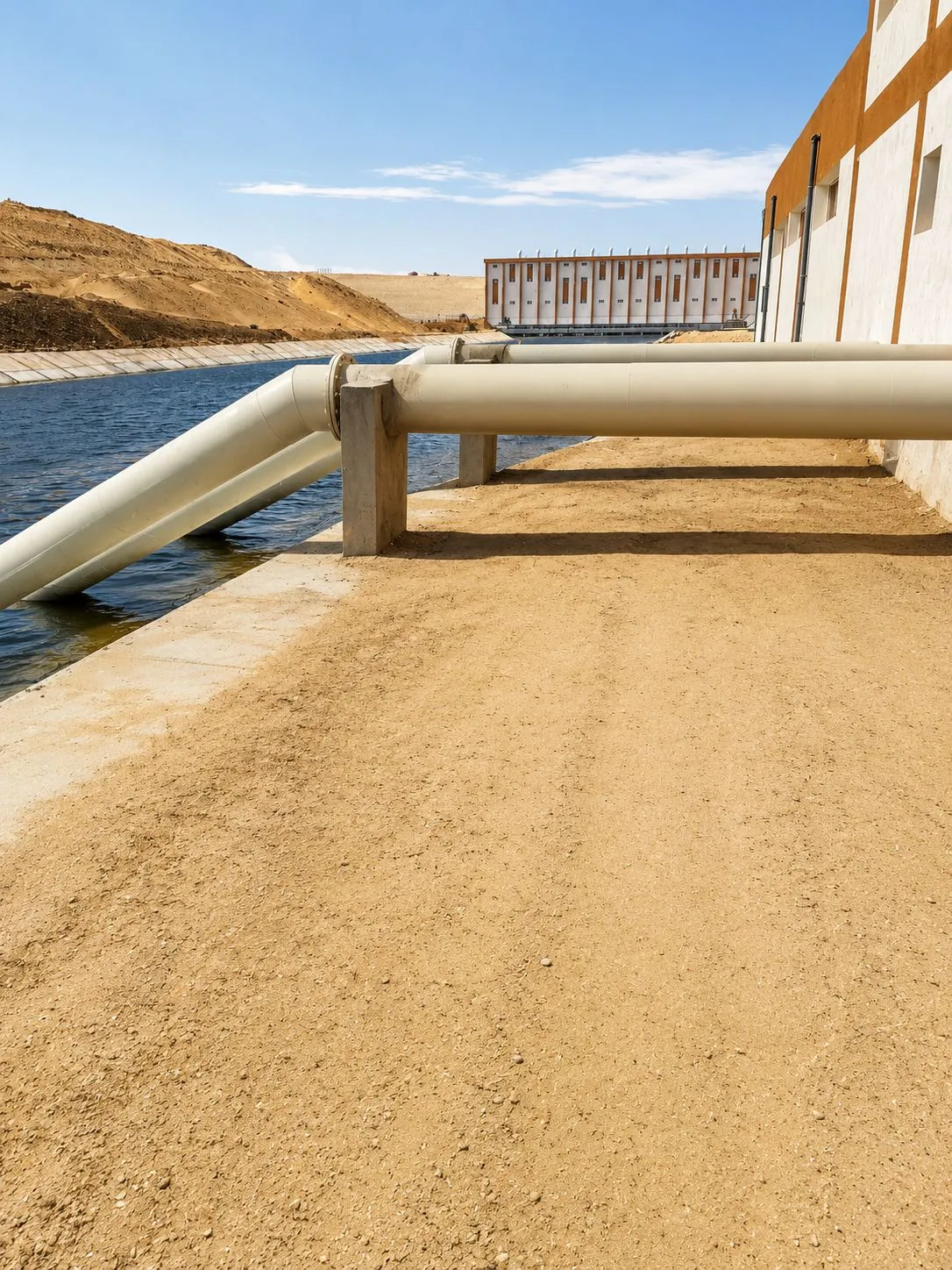 Techno Alex Projects Future of Egypt - 300,000 Fedans Project - 17 Booster Pump Stations