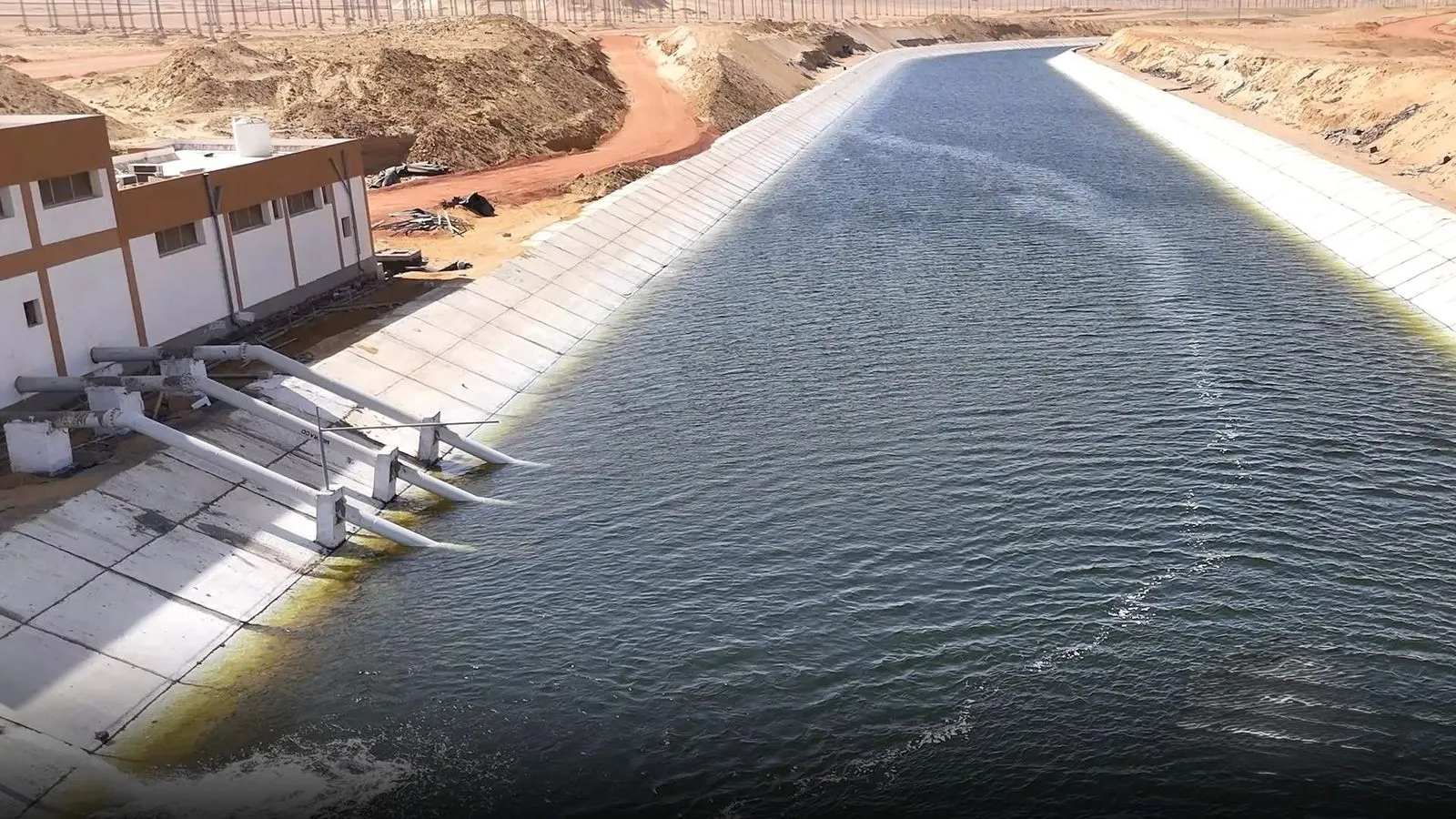 Techno Alex Projects Future of Egypt - 300,000 Fedans Project - 17 Booster Pump Stations