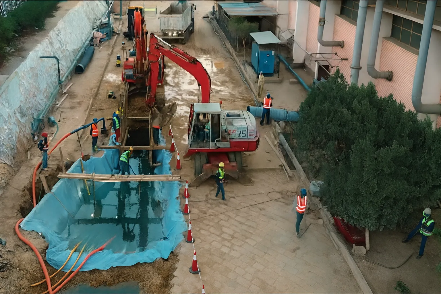 Abbasiya Groundwater Drainage